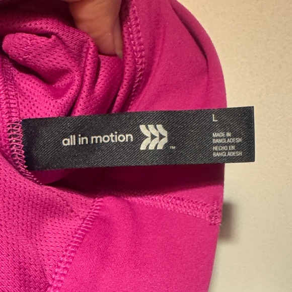 All in Motion Fuchsia Sports Bra - Picture 4 of 5
